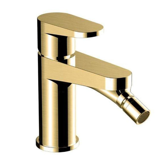 RAK Ceramics Ischia Bidet Mixer - Brushed Gold - RAKISH3006G - Envy Bathrooms Ltd