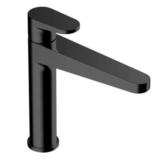 RAK Ceramics Ischia Mid Height Basin Mixer - Matt Black - RAKISH3016B - Envy Bathrooms Ltd