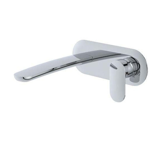 RAK Ceramics Mercury Wall Mounted Single Lever Basin Mixer - Chrome - RAKMER3007C - Envy Bathrooms Ltd
