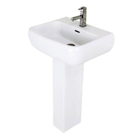 RAK Ceramics Metropolitan 52cm Basin 1 Tap Hole - MP0101AWHA - Envy Bathrooms Ltd