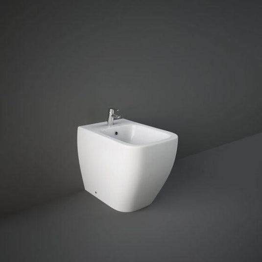 RAK Ceramics Metropolitan Back to Wall Bidet - Alpine White - MP18AWHA - Envy Bathrooms Ltd