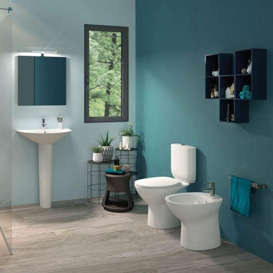 RAK Ceramics Morning Back to Wall Bidet - Alpine White - MORBD2015AWHA - Envy Bathrooms Ltd