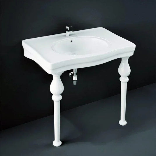 RAK Ceramics Pair Of Ceramic Legs For 85cm & 105cm Console - AL0102AWHA - Envy Bathrooms Ltd