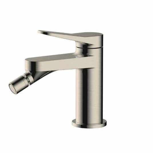 RAK Ceramics Petit Round Bidet Mixer - Brushed Nickel - RAKPER3006N - Envy Bathrooms Ltd