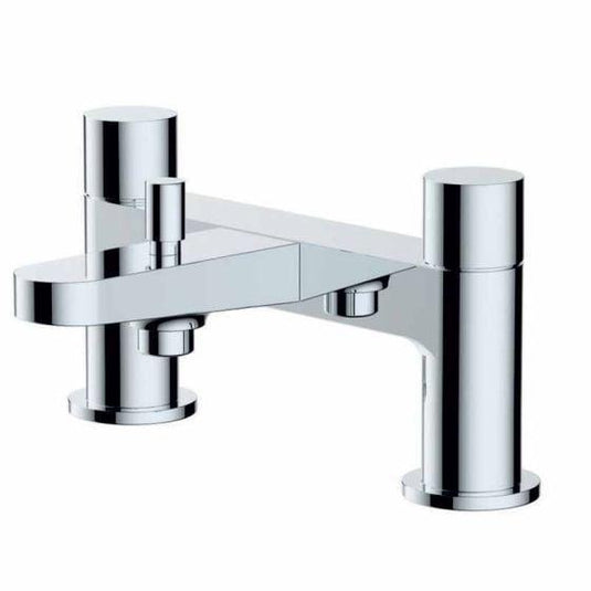 RAK Ceramics Petit Round Deck Bath Shower Mixer - Chrome - RAKPER3005C - Envy Bathrooms Ltd