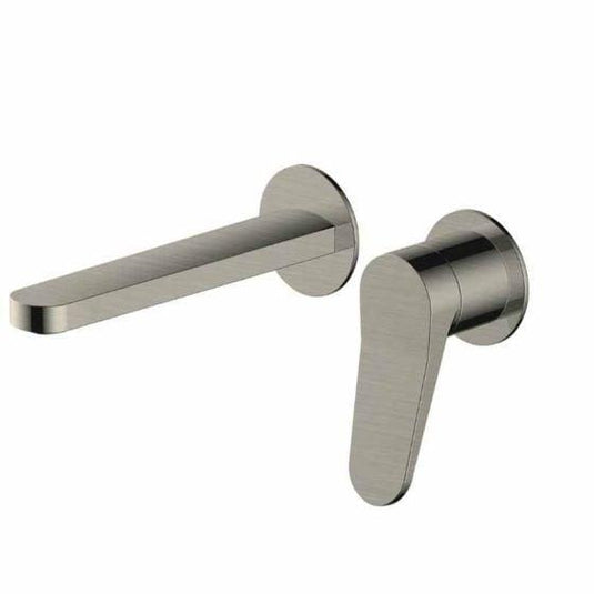 RAK Ceramics Petit Round Wall Mounted Single Lever Basin Mixer - Matt Black - RAKPER3007B - Envy Bathrooms Ltd