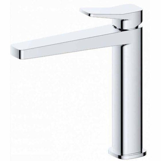 RAK Ceramics Petit Square Mid Height Basin Mixer Tap - Chrome - RAKPES3016C - Envy Bathrooms Ltd