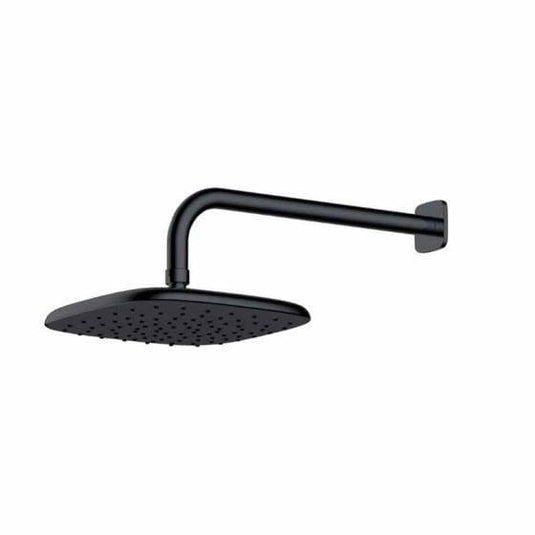 RAK Ceramics Petit Square Wall Mounted Rain Shower Head - Matt Black - RAKITA1017B - Envy Bathrooms Ltd