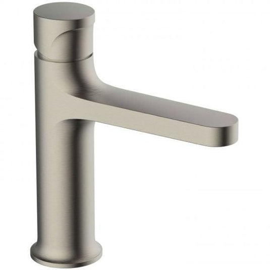 RAK Ceramics -Positano Standard Basin Mixer in Brushed Nickel - RAKPOS3001N - Envy Bathrooms Ltd