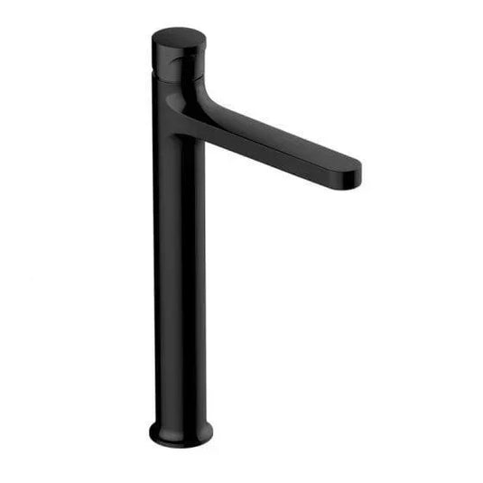 RAK Ceramics Positano Tall Basin Mixer in Matt Black - RAKPOS3003B - Envy Bathrooms Ltd