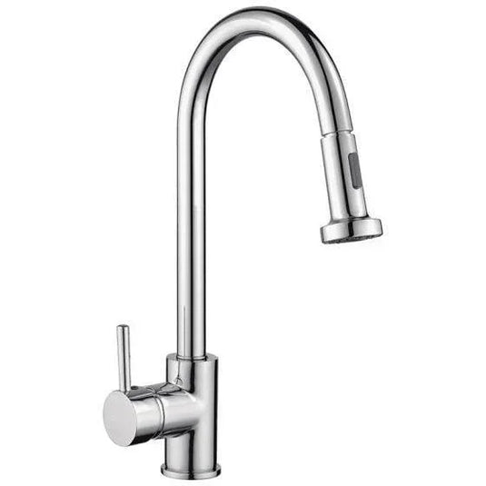 RAK Ceramics Pull Out Kitchen Sink Mixer Side Lever - Chrome - RAKKIT013 - Envy Bathrooms Ltd