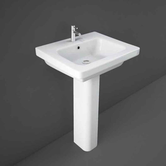 RAK Ceramics Resort 50cm - 1 Tap Hole - RST0501AWHA - Envy Bathrooms Ltd