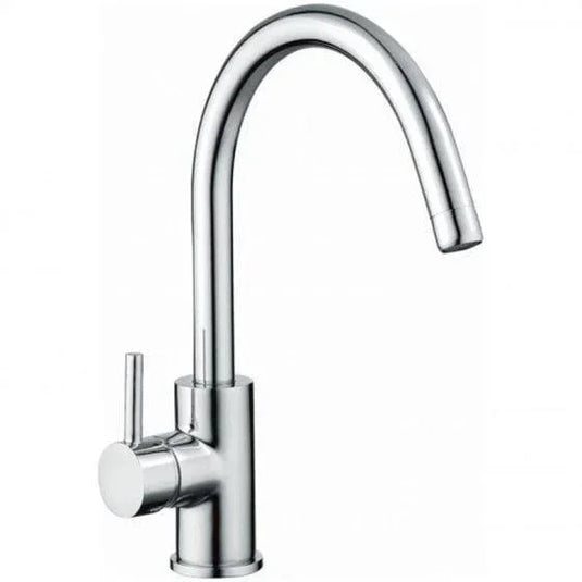 RAK Ceramics Round Kitchen Sink Mixer Tap Side Lever - Chrome - RAKKIT004 - Envy Bathrooms Ltd