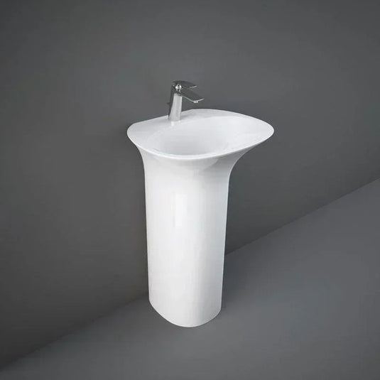 RAK Ceramics Sensation Free Standing Wash Basin - No Tap Hole - SENFS5500AWHA - Envy Bathrooms Ltd