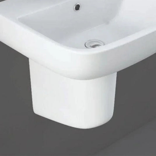 RAK Ceramics Series 600 Semi Pedestal For 52cm Basin - SE0103AWHA - Envy Bathrooms Ltd