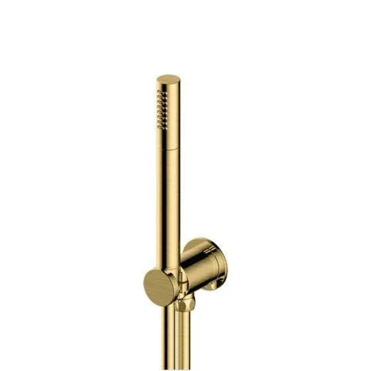 RAK Ceramics Single Function Shower Kit Including Integral Wall Outlet - Brushed Gold - RAKITA4005G - Envy Bathrooms Ltd