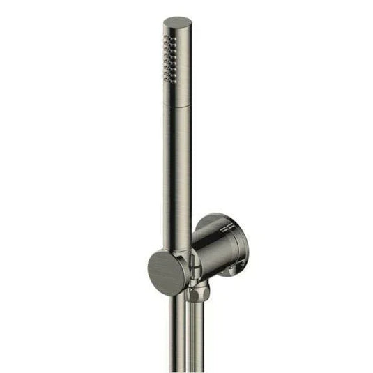 RAK Ceramics Single Function Shower Kit Including Integral Wall Outlet - Brushed Nickel - RAKITA4005N - Envy Bathrooms Ltd