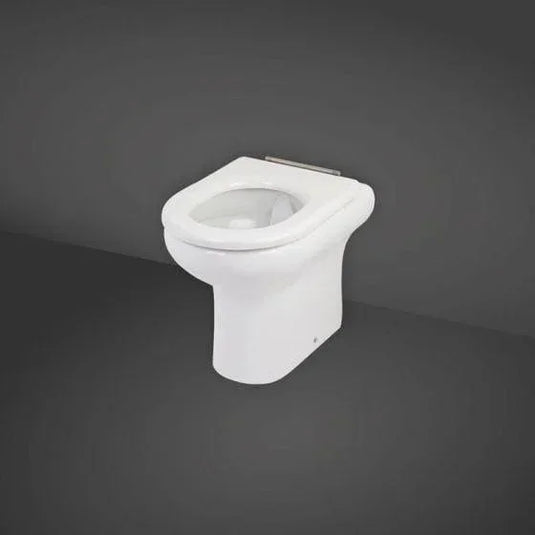 RAK Ceramics Special Needs Rimless Comfort Height Toilet Pan - Alpine White - SP18AWHA - Envy Bathrooms Ltd