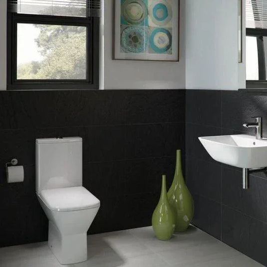 RAK Ceramics Summit Close Coupled Dual Flush Cistern - White - SM10AWHA - Envy Bathrooms Ltd