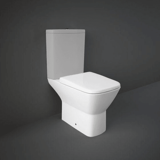 RAK Ceramics Summit Close Coupled Toilet Pan - Alpine White - SM11AWHA - Envy Bathrooms Ltd