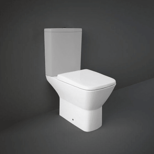 RAK Ceramics Summit Close Coupled Toilet Pan - Alpine White - SM11AWHA - Envy Bathrooms Ltd