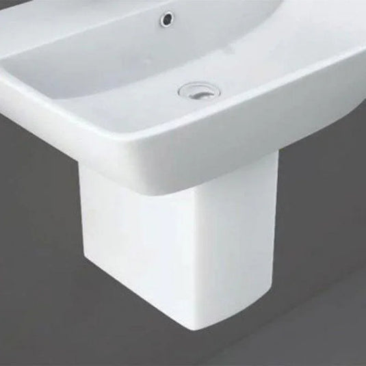 RAK Ceramics Summit Semi Pedestal For 50cm And 60cm Basin - SM0103AWHA - Envy Bathrooms Ltd