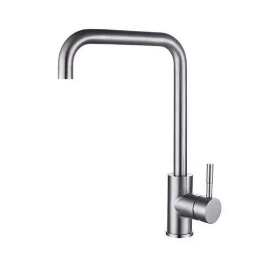 RAK Ceramics Vienna One Touch Kitchen Sink Mixer - Brushed Nickel - RAKKIT019 - Envy Bathrooms Ltd