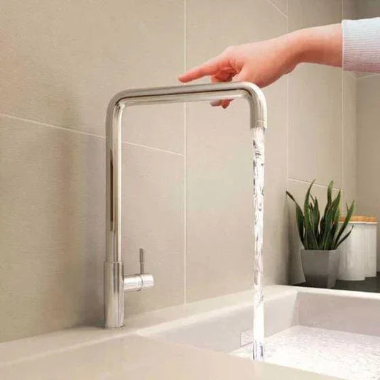 RAK Ceramics Vienna One Touch Kitchen Sink Mixer - Brushed Nickel - RAKKIT019 - Envy Bathrooms Ltd