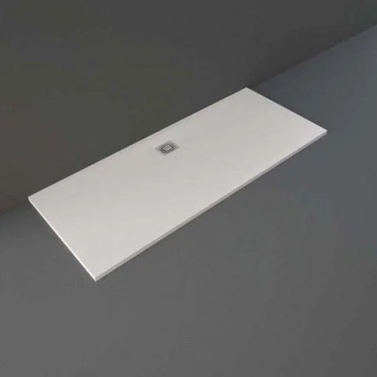 RAK Feeling 1700 x 700mm Bath Replacement Shower Tray Rak Solid - White - RFBR070170S500 - Envy Bathrooms Ltd