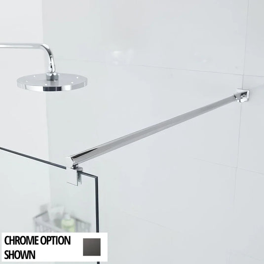 Roman Haven Select Round Low Level Brace Kit - Matt Black - HBBK4590B - Envy Bathrooms Ltd