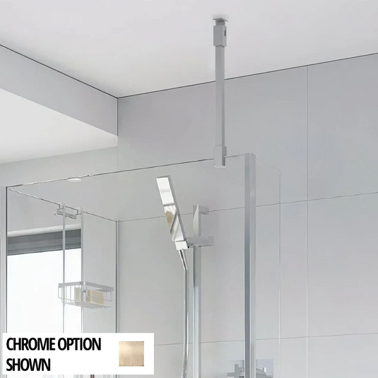 Roman Haven Select Square Low Level Ceiling Brace Kit - Brushed Bronze - HBBKC50SQBZ - Envy Bathrooms Ltd