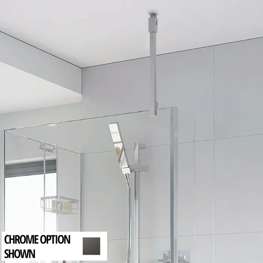 Roman Haven Select Square Low Level Ceiling Brace Kit - Matt Black - HBBKC50SQB - Envy Bathrooms Ltd