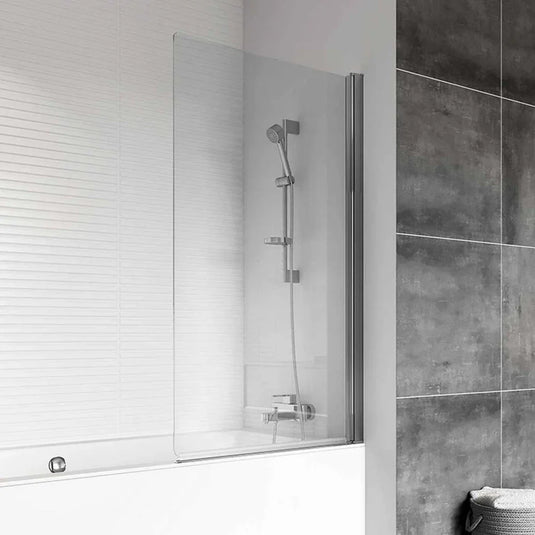 Roman Haven6 1500mm Standard Pivoting Bath Screen - Polished Chrome - H2D10CS - Envy Bathrooms Ltd