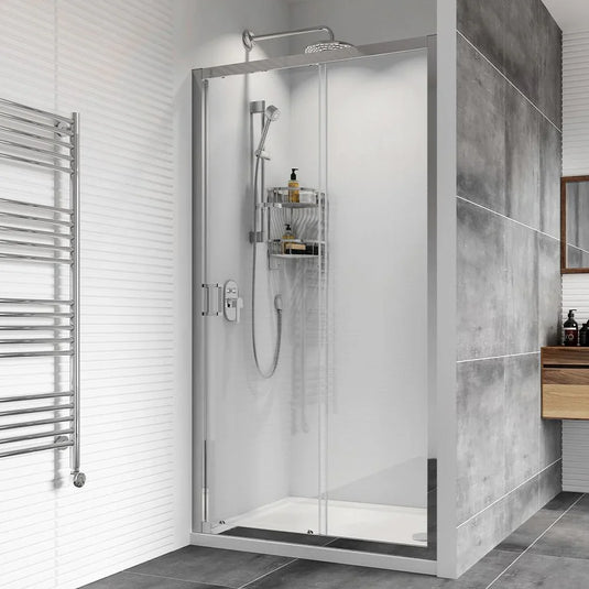 Roman Haven8 1200mm Sliding Door - Polished Chrome - H4S12CS - Envy Bathrooms Ltd