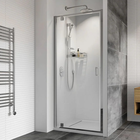 Roman Haven8 760mm Pivot Door - Polished Chrome - H4P76CS - Envy Bathrooms Ltd