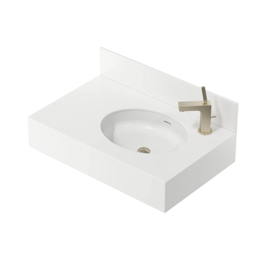 Roman Synchronicity 800 Oval Basin (RH) - White - RFA0061 - Envy Bathrooms Ltd