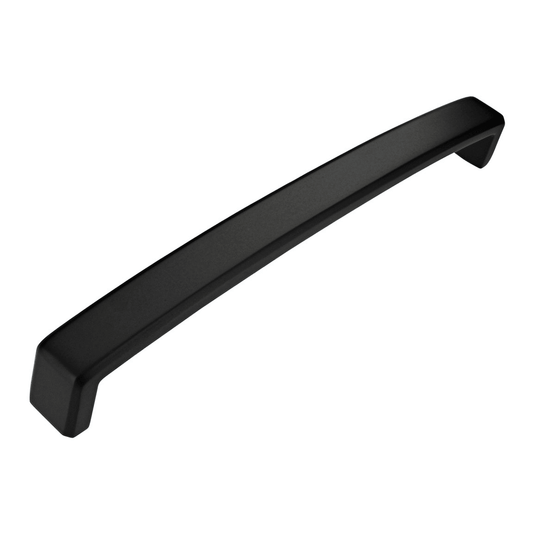 Ruby 170mm Chunky D-Shape Handle - Matt Black - RUBY106214 - Envy Bathrooms Ltd