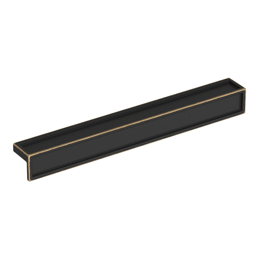 Ruby 177mm L-Shape Handle - Brushed Bronze - RUBY108919 - Envy Bathrooms Ltd
