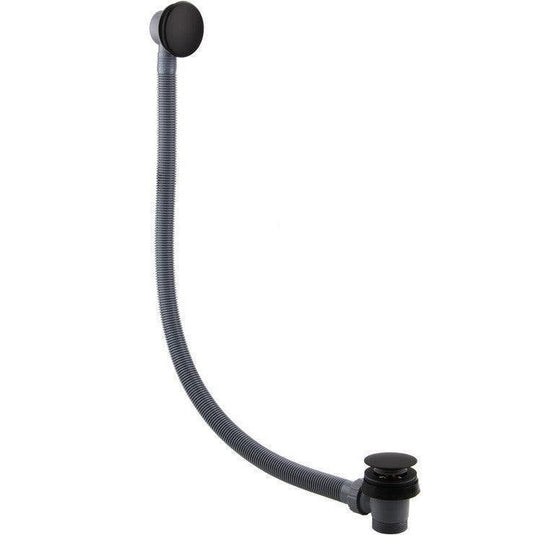 Ruby Bath Waste - Matt Black - RUBY105799 - Envy Bathrooms Ltd