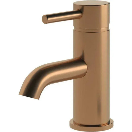 Ruby Bear Cloakroom Basin Mixer & Waste - Brushed Bronze - RUBY108987 - Envy Bathrooms Ltd