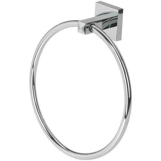 Ruby Bella Towel Ring - Chrome - RUBY101689 - Envy Bathrooms Ltd