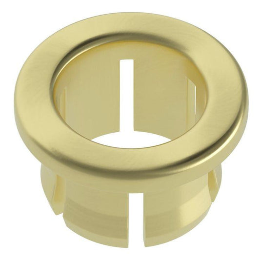 Ruby Bentley 510mm F/S Furniture Pack - Grey Gloss w/Brushed Brass Finishes - RUBY108136 - Envy Bathrooms Ltd