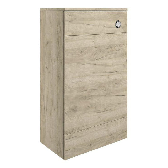Ruby Bentley 510mm F/S Furniture Pack - Oak w/Chrome Finishes - RUBY108127 - Envy Bathrooms Ltd