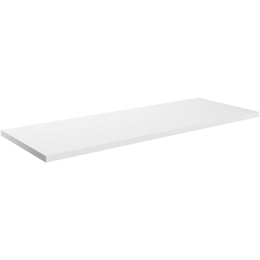 Ruby Bentley Laminate Worktop (1200x460x18mm) - White Gloss - RUBY106914 - Envy Bathrooms Ltd
