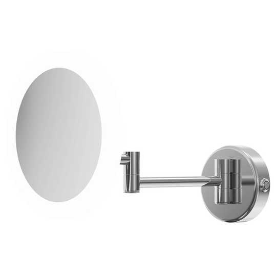 Ruby Cash Round LED Cosmetic Mirror - Frameless - RUBY107591 - Envy Bathrooms Ltd