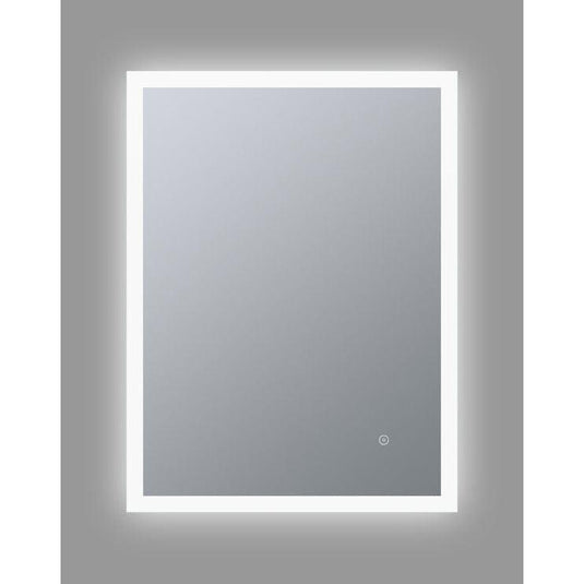 Ruby Dixie 600x800mm Rectangle Edge-Lit LED Mirror - RUBY106283 - Envy Bathrooms Ltd