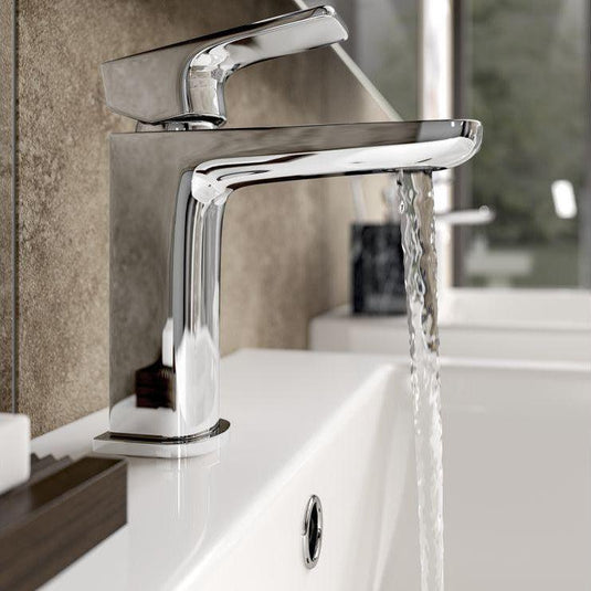 Ruby Ghost Basin Mixer & Waste - Chrome - RUBY105726 - Envy Bathrooms Ltd
