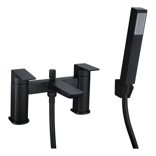 Ruby Ghost Bath/Shower Mixer - Matt Black - RUBY105794 - Envy Bathrooms Ltd