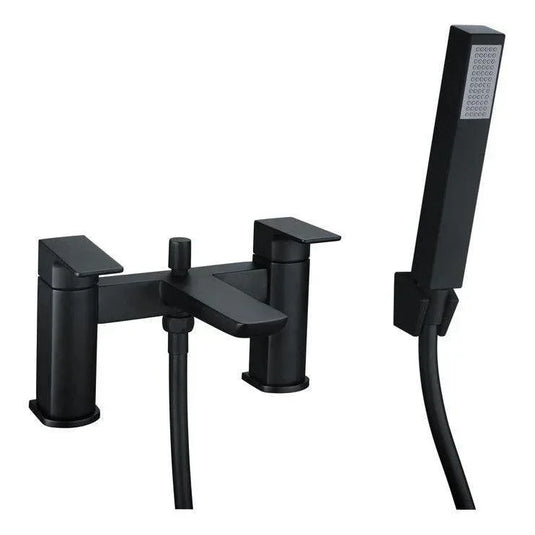 Ruby Ghost Bath/Shower Mixer - Matt Black - RUBY105794 - Envy Bathrooms Ltd