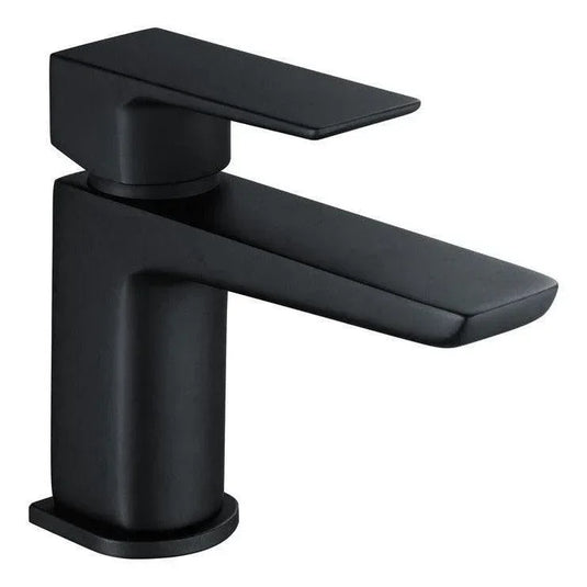 Ruby Ghost Cloakroom Basin Mixer & Waste - Matt Black - RUBY105796 - Envy Bathrooms Ltd